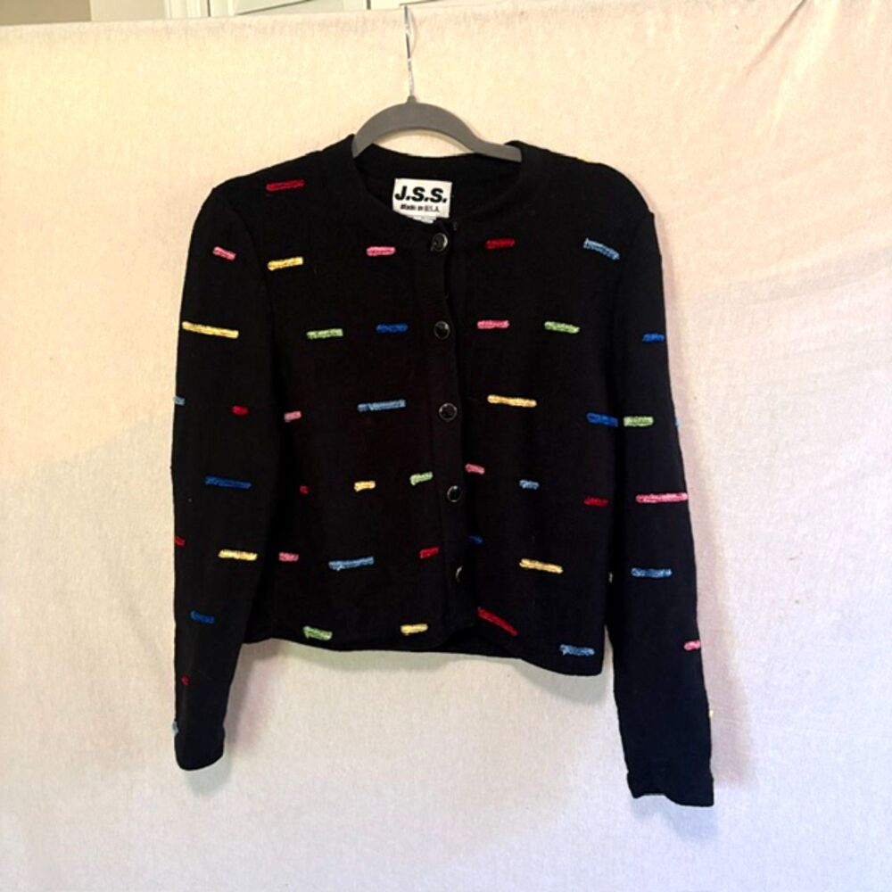 Vintage Cropped Cardigan Sweater